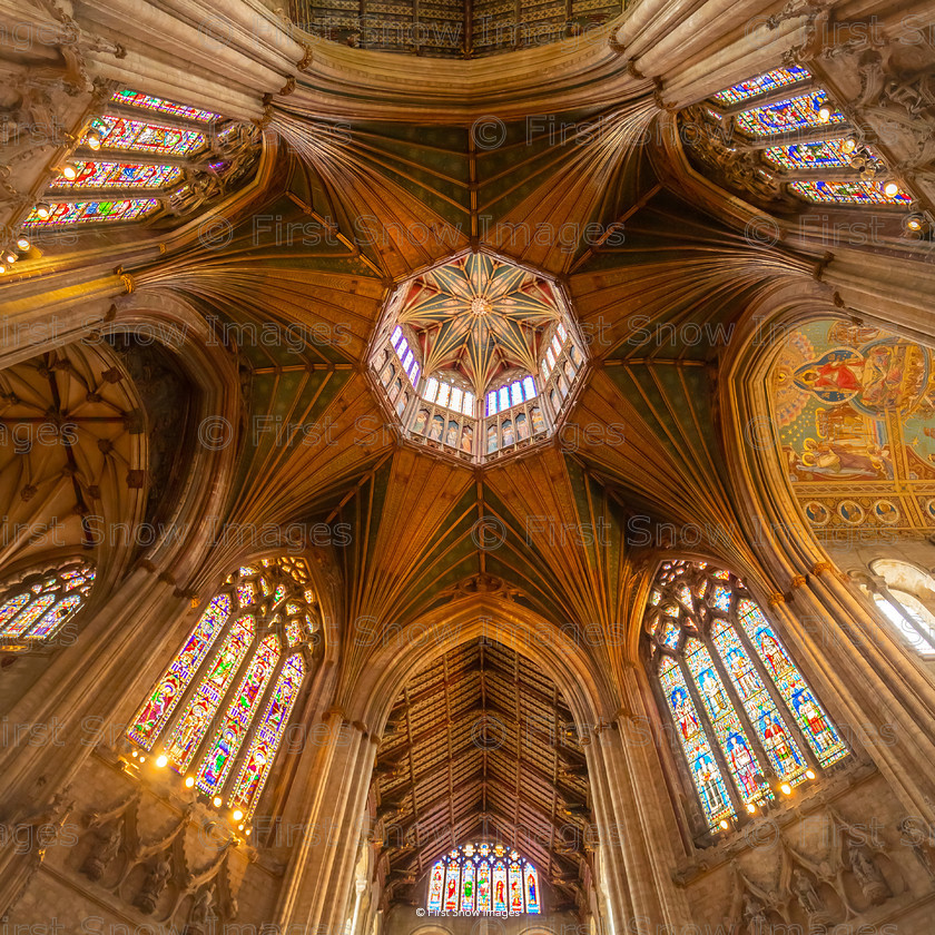 Panoptic view of the Octagon, Ely Cathedral 
 Panoptic view of the Octagon, Ely Cathedral 
 Keywords: ely cathedral inside eel catcher topping 'all round view of Octagon' wraptious order