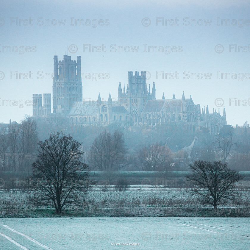 December Dusk at Ely Cathedral 
 Keywords: old hall cathedral ely wraptious